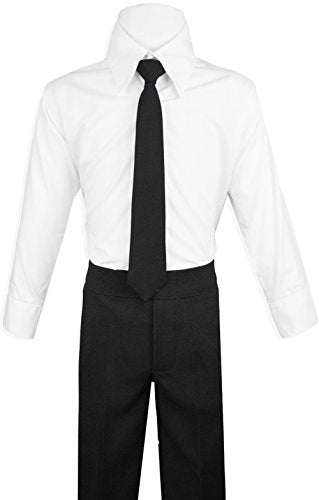 Black n Bianco Boys' Formal Black Suit Set, Size 10 Black n Bianco Boys' Formal Black Suit Set, Size 10